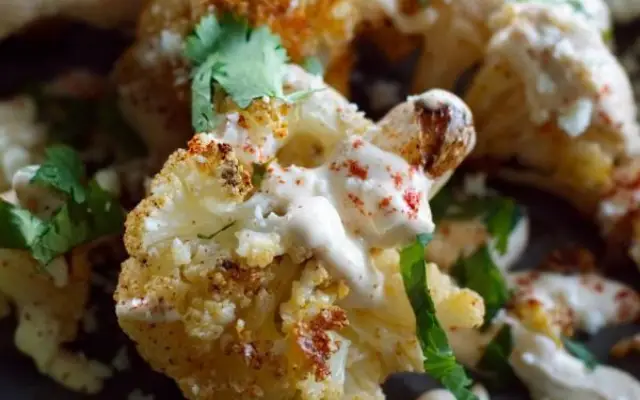 MEXICAN STREET STYLE GRILLED CAULIFLOWER