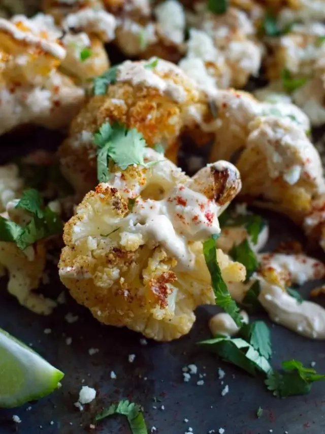 MEXICAN STREET STYLE GRILLED CAULIFLOWER