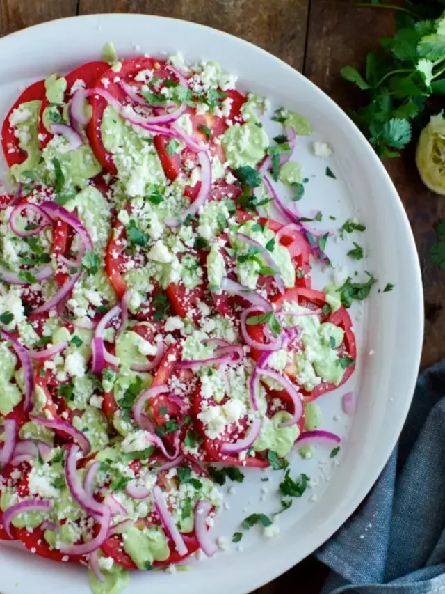 TEX-MEX TOMATO CARPACCIO