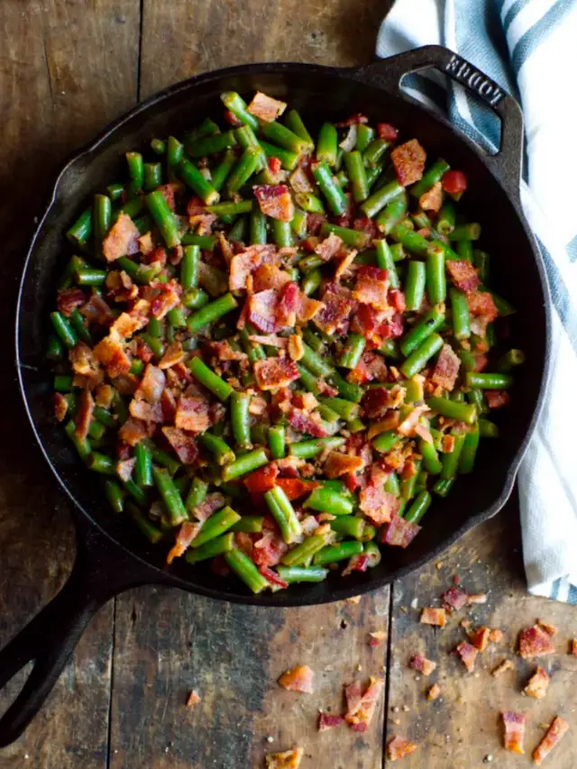 Easy Italian Green Beans