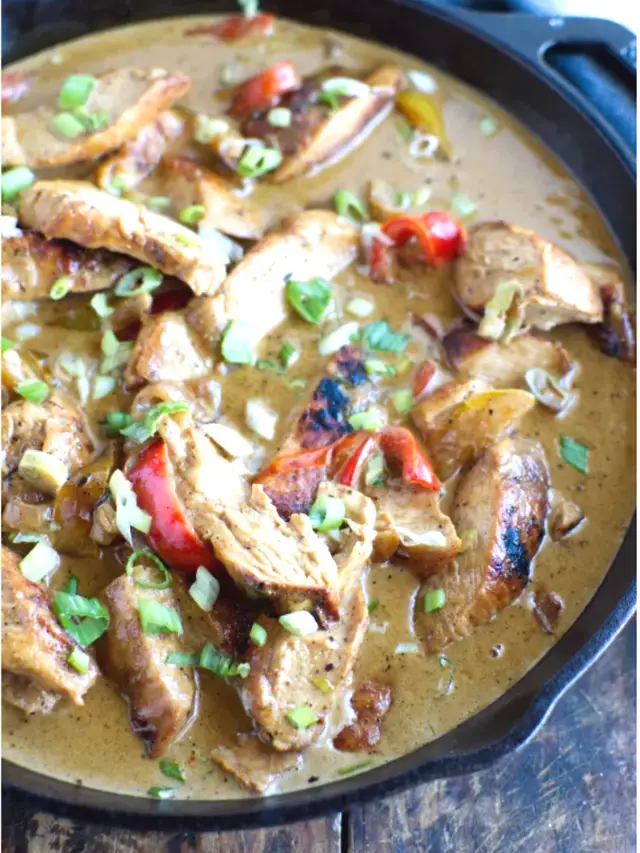 KETO CREAMY CAJUN CHICKEN