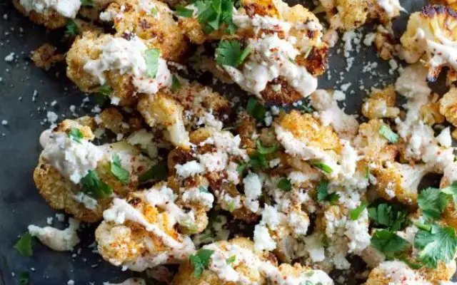 MEXICAN STREET STYLE GRILLED CAULIFLOWER